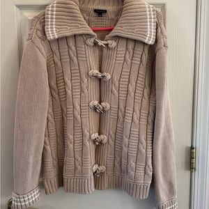 Talbots Beige Knit Sweater